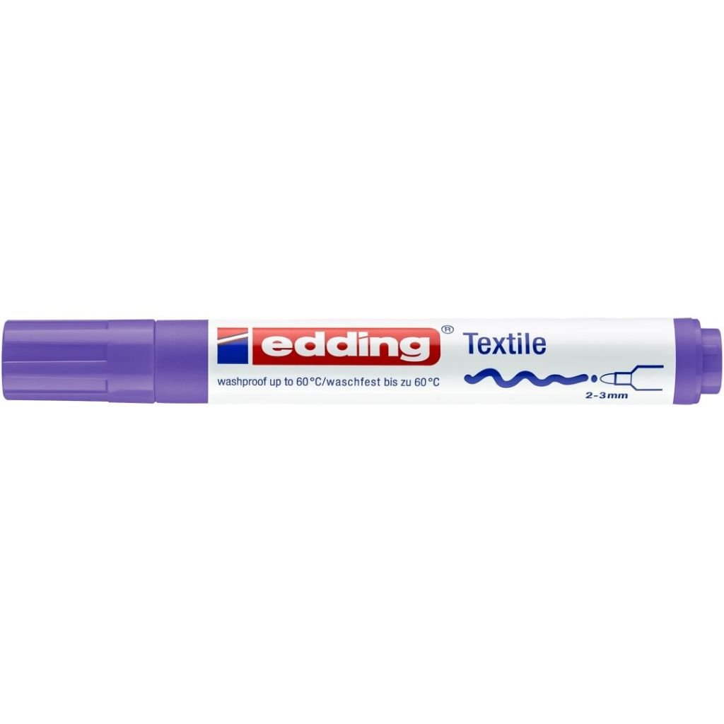 Edding 4500 Textile Marker (2 - 3 MM) - Neon Violet (068)