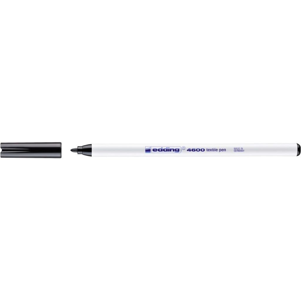 Edding Textile Pen 4600 - 1 MM - Black (001)