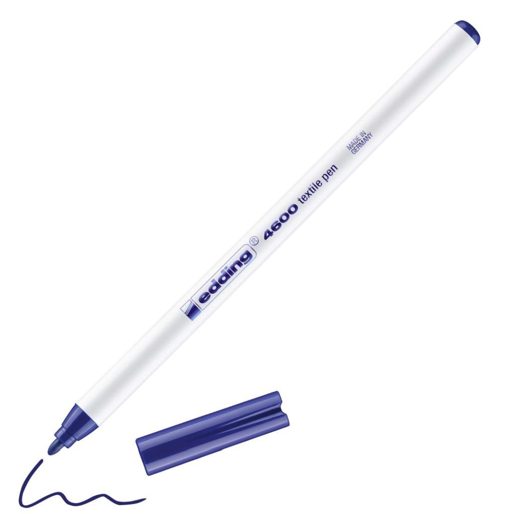 Edding Textile Pen 4600 - 1 MM - Blue (003)