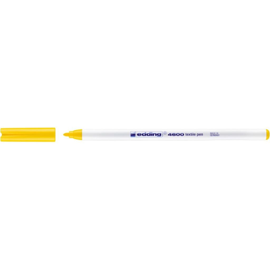 Edding Textile Pen 4600 - 1 MM - Yellow (005)