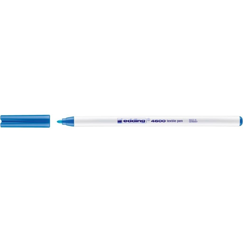 Edding Textile Pen 4600 - 1 MM - Light Blue (010)