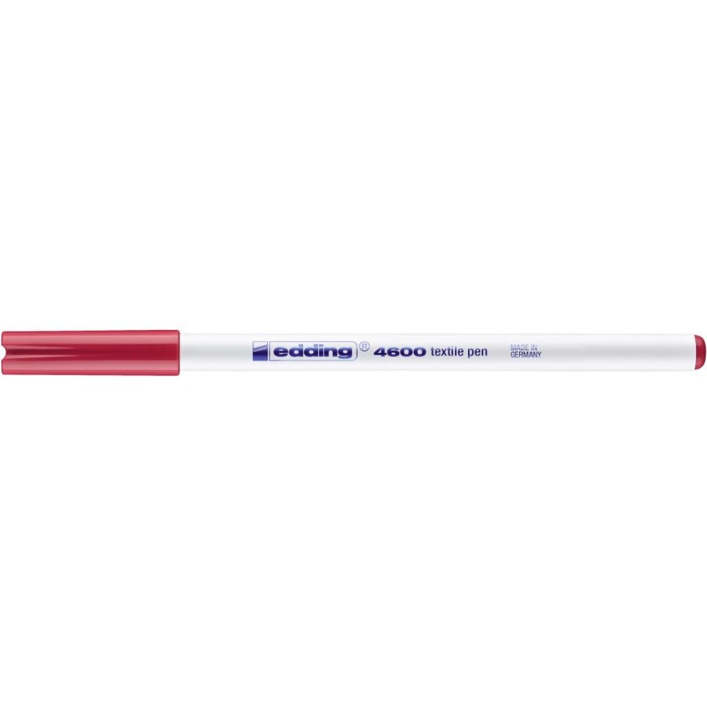 Edding Textile Pen 4600 - 1 MM - Carmine Red (019)