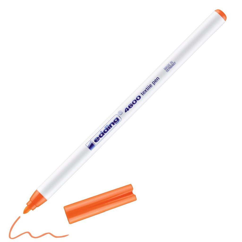 Edding Textile Pen 4600 - 1 MM - Neon Orange (066)