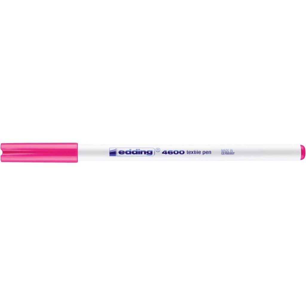 Edding Textile Pen 4600 - 1 MM - Neon Pink (069)