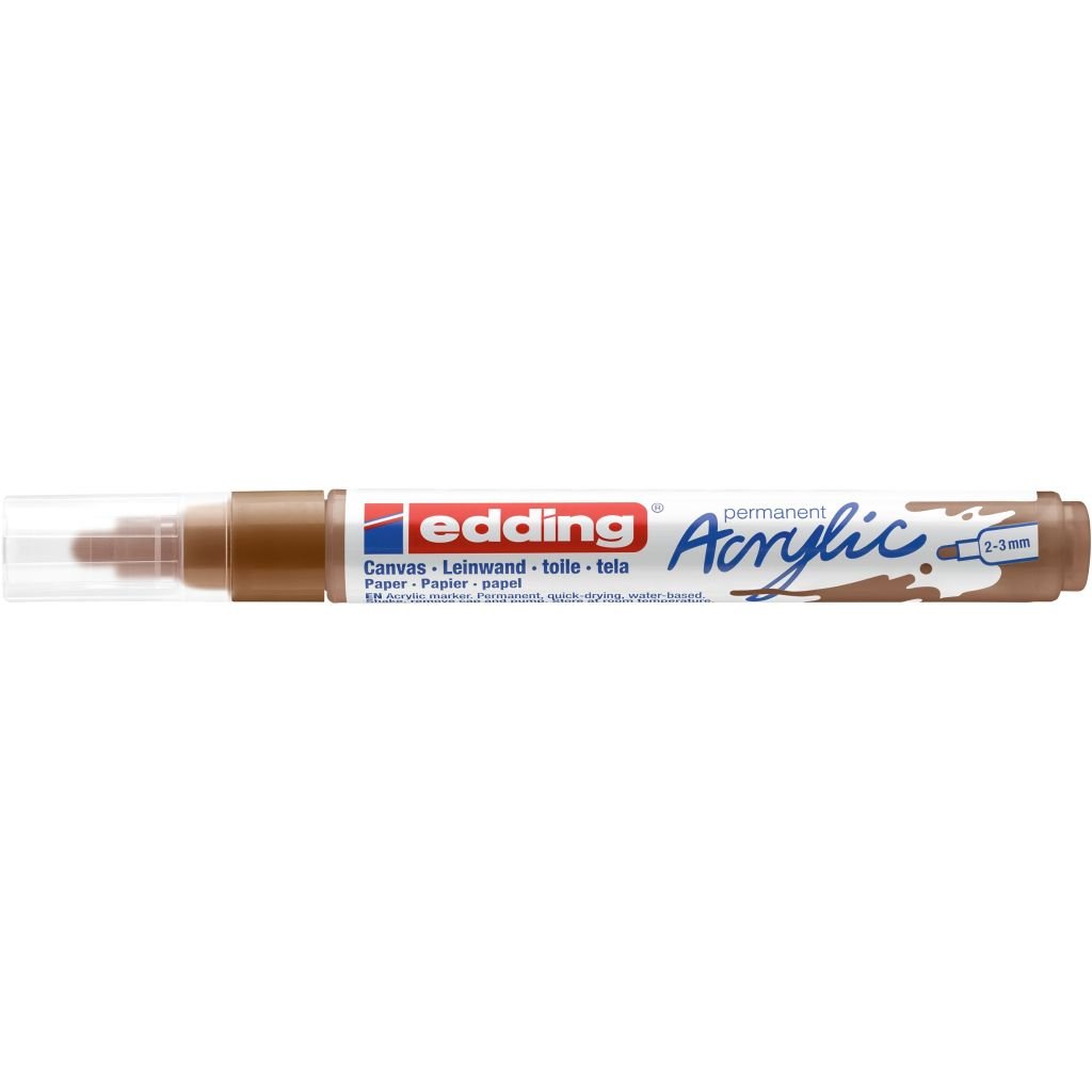 Edding 5100 Acrylic Paint Marker - Hazel (919) Medium Round Tip (2 - 3 MM)