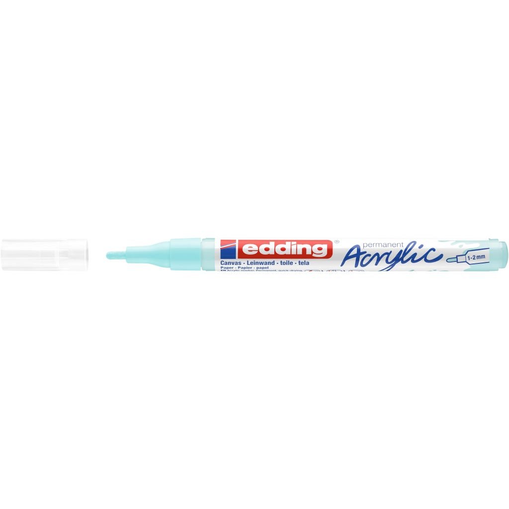 Edding 5300 Acrylic Paint Marker - Pastel Blue (916) Fine Round Tip (1 - 2 MM)