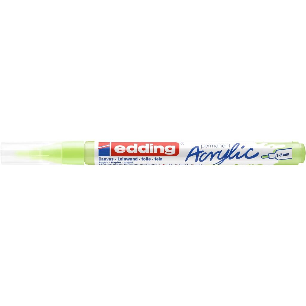 Edding 5300 Acrylic Paint Marker - Pastel Green (917) Fine Round Tip (1 - 2 MM)