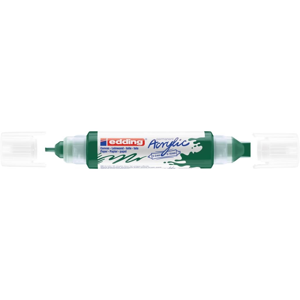 Edding 5400 Acrylic Double Ended Paint Marker - Moss Green (904)