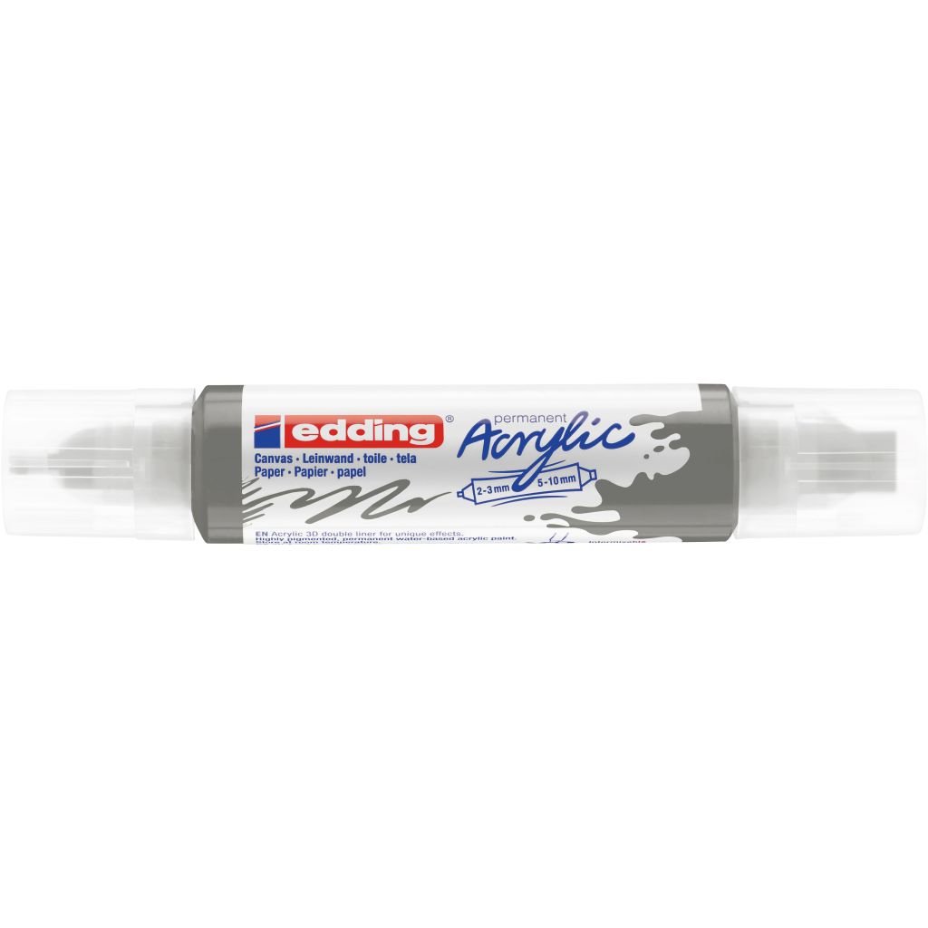 Edding 5400 Acrylic Double Ended Paint Marker - Anthracite (926)