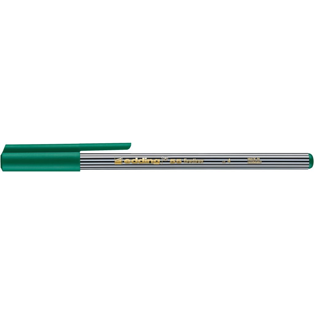 Edding 55 Fineliner Marker - Green (004) 0.3 MM