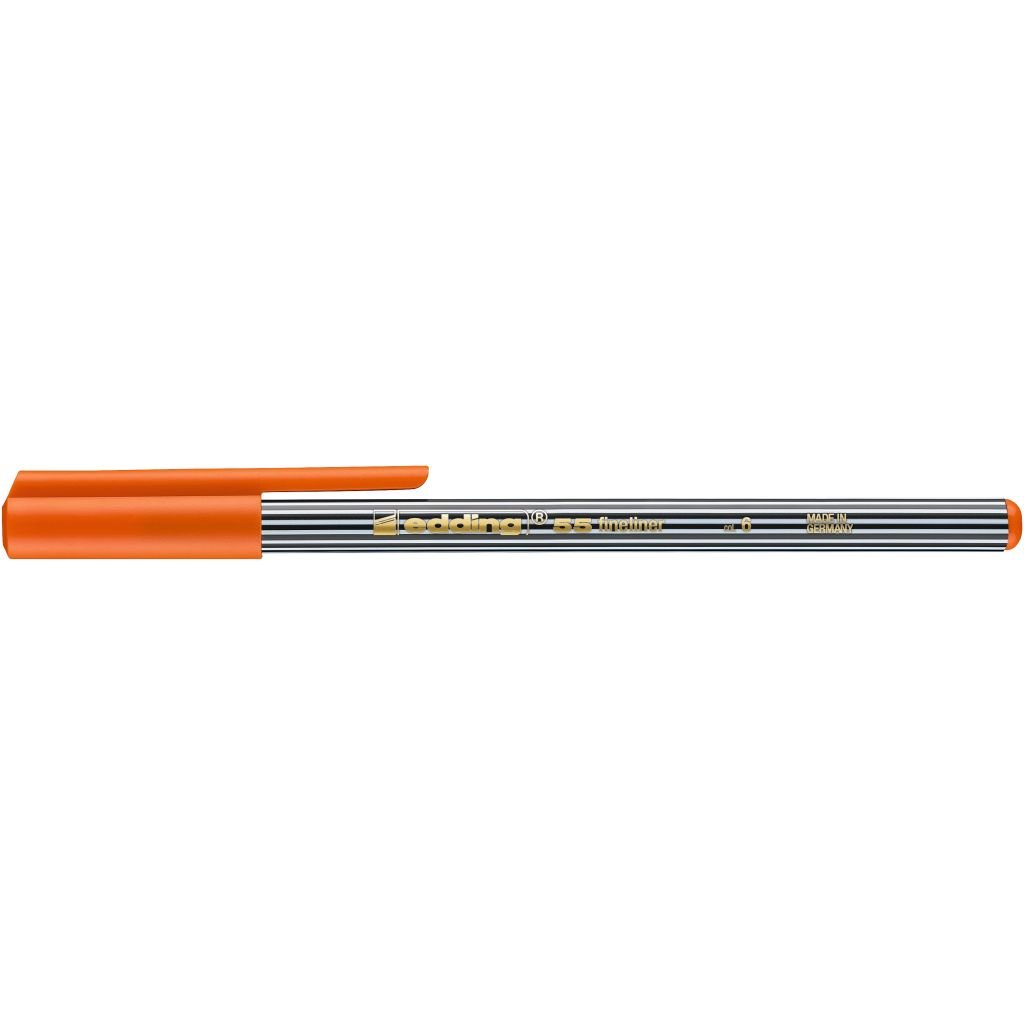 Edding 55 Fineliner Marker - Orange (006) 0.3 MM