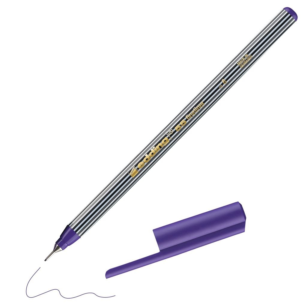 Edding 55 Fineliner Marker - Violet (008) 0.3 MM