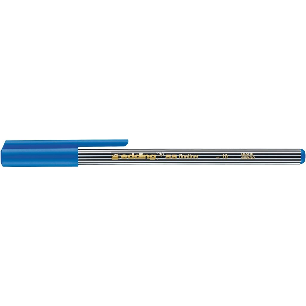 Edding 55 Fineliner Marker - Light Blue (010) 0.3 MM