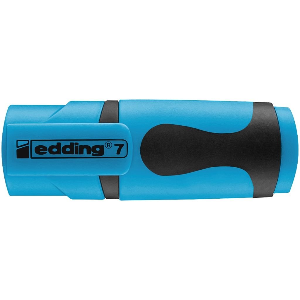 Edding 7 Mini Highlighter Pen - Chisel Tip ( 1 - 3 MM ) - Neon Blue (063)