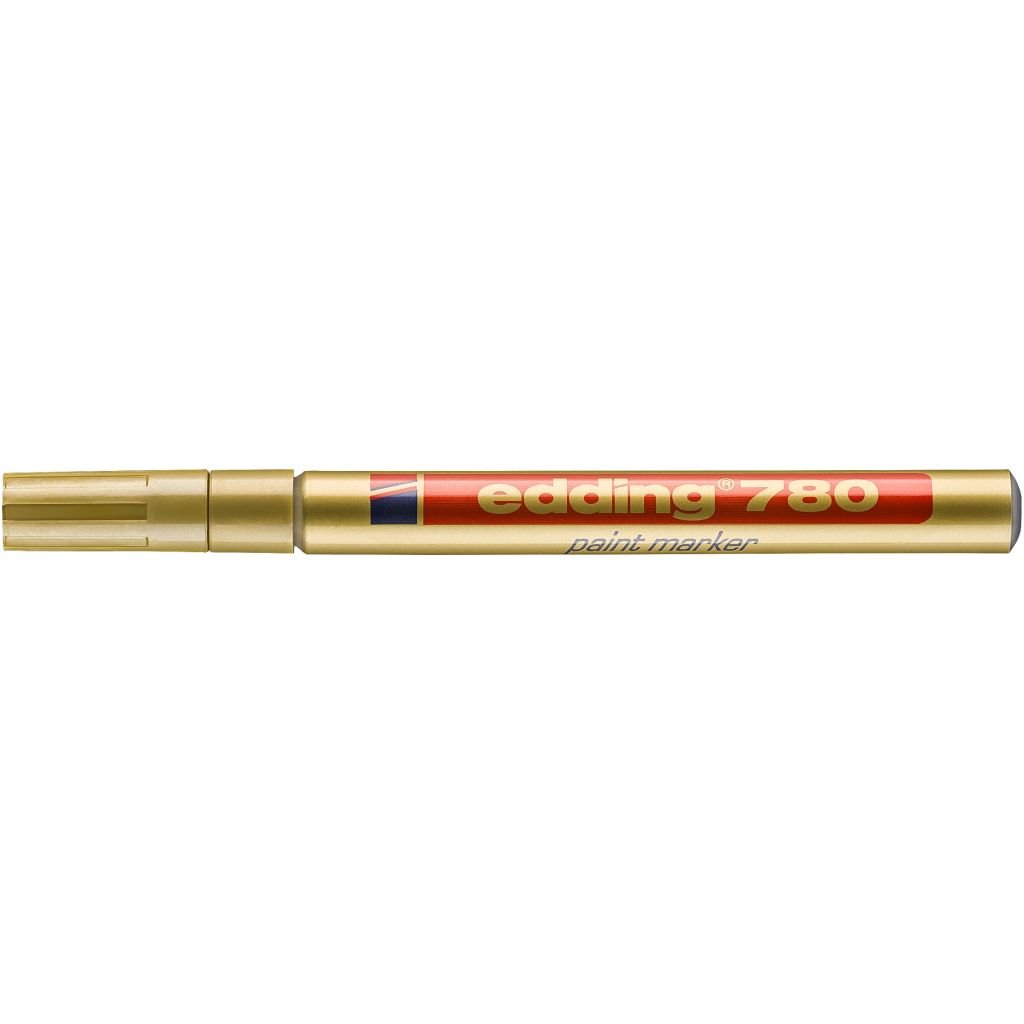 Edding 780 Gloss Paint Marker - Gold (053) Fine - Round Nib (0.8 MM)