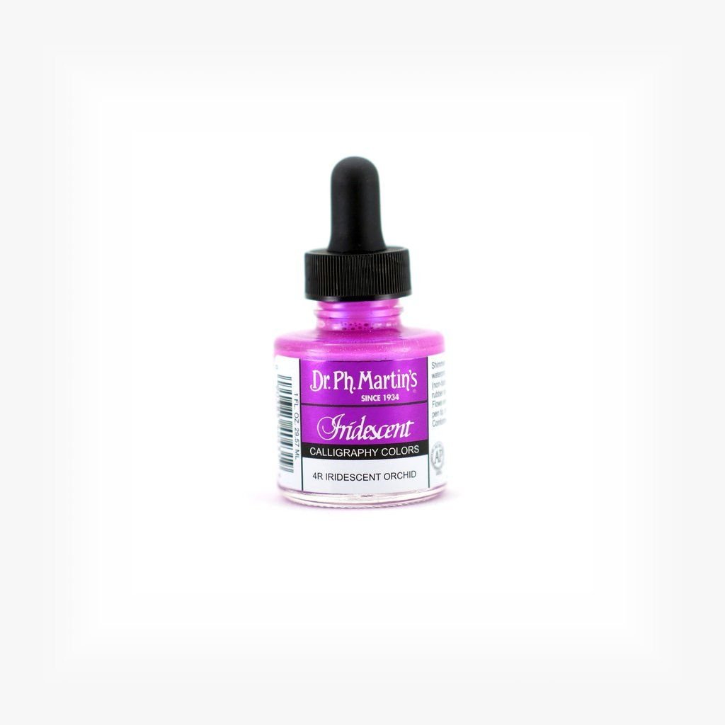 Dr. Ph. Martin's Iridescent Calligraphy Colors Paint - 30 ML Bottle - Iridescent Orchid (4R)