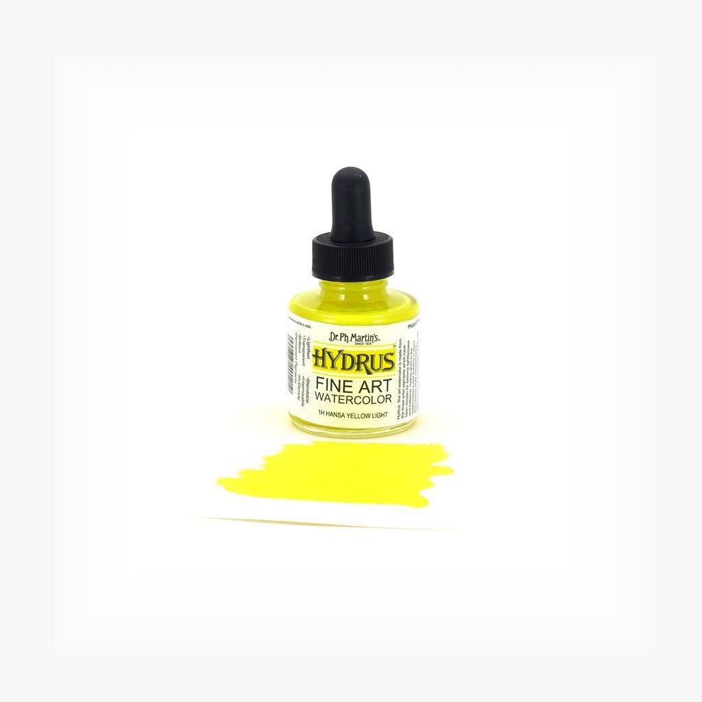 Dr. Ph. Martin's Hydrus Fine Art Watercolor Paint - 30 ml Bottle - Hansa Yellow Light (1H)