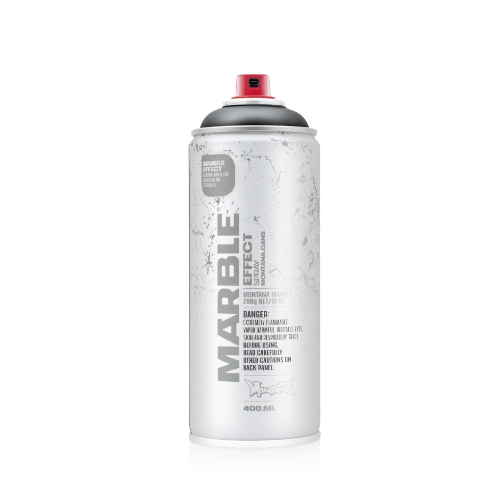 Montana Cans Marble Effect Spray Paint - 400 ML Can - Black (EM 9000)