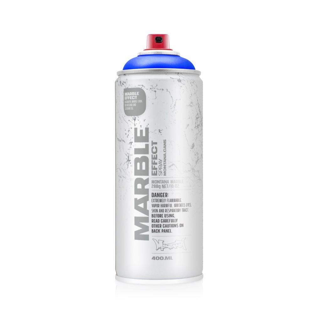 Montana Cans Marble Effect Spray Paint - 400 ML Can - Blue (EM 5000)