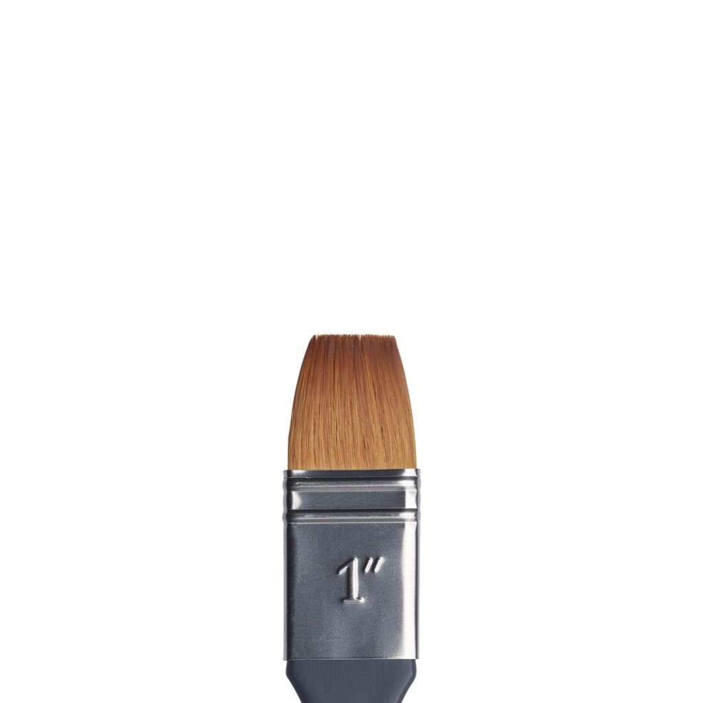Winsor & Newton Professional Water Colour Synthetic Sable Hair Brush - Wash - Short Handle - Size - 1