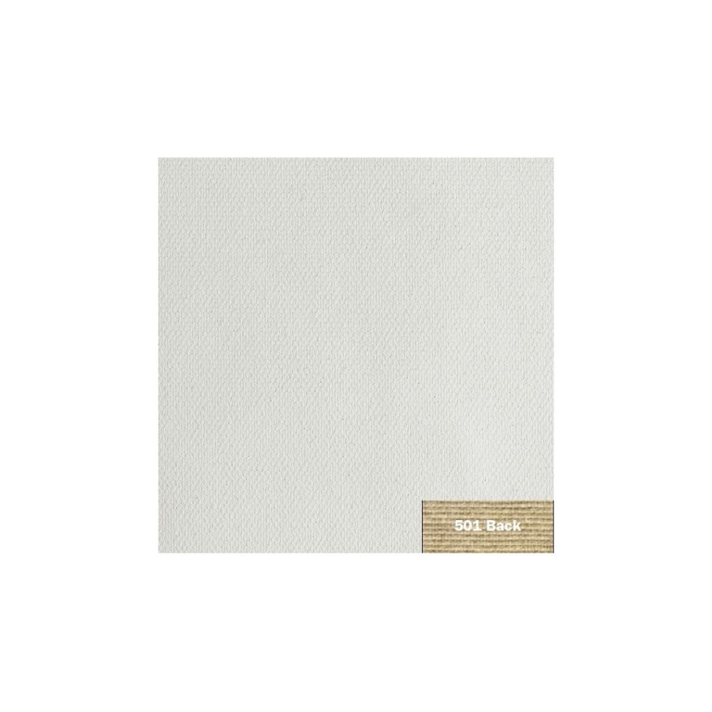 Art Essentials Primed Artists' Polycotton Canvas Roll - 501 Series - Medium Grain - 330 GSM / 11.5 Oz - 210 cm by 5 Metres OR 82.68'' by 16.4 Feet