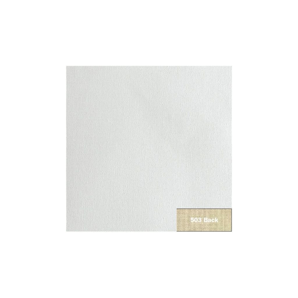 Art Essentials Primed Artists' Cotton Canvas Roll - 503 Series - Superfine Grain - 200 GSM / 7 Oz - 210 cm by 5 Metres OR 82.68'' by 16.4 Feet