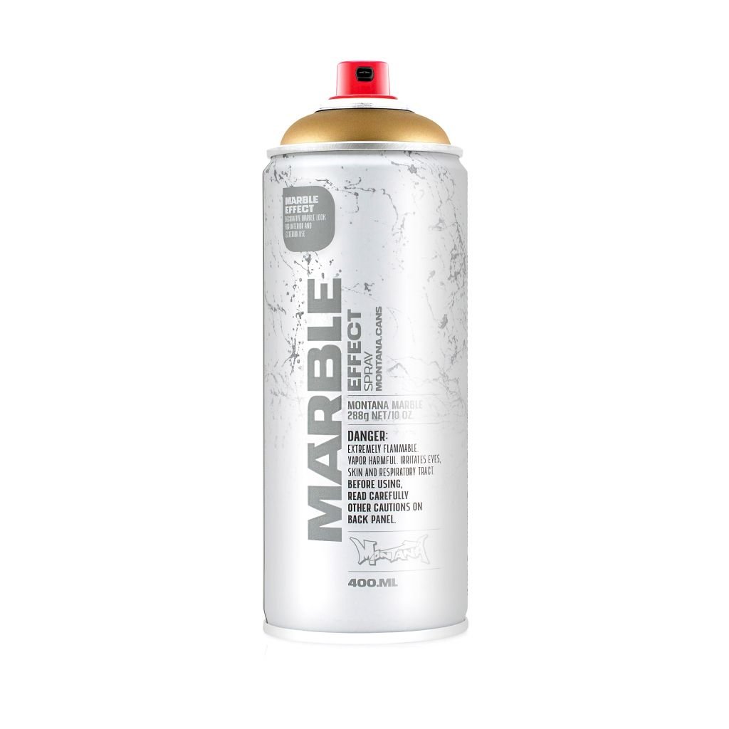 Montana Cans Marble Effect Spray Paint - 400 ML Can - Gold