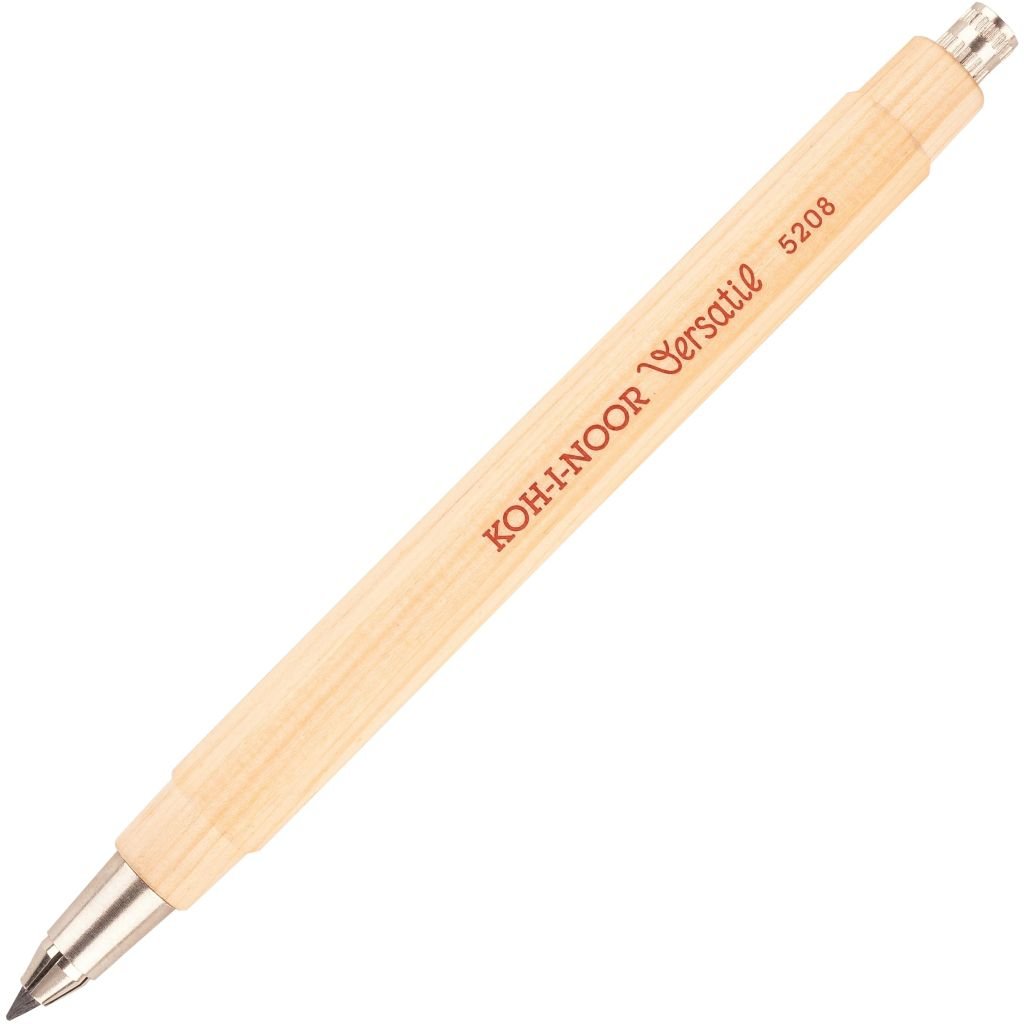 Koh-i-noor 5208 Versatil Wooden Mechanical Clutch Pencil / Leadholder - 2.5 MM