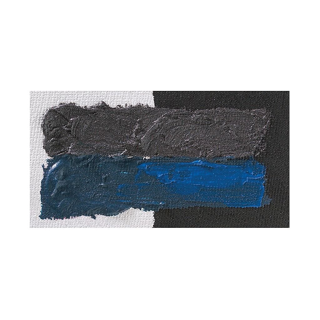 Pebeo Extra Fine Artist Acrylics Auxiliaries -  Black Mica Mortar / Texture Gel - 250 ml jar