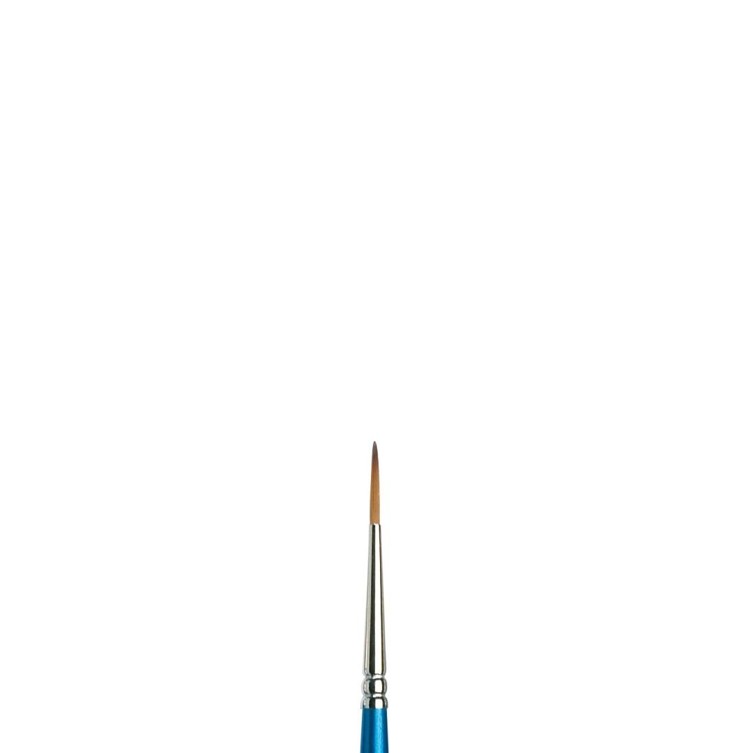Winsor & Newton Cotman Watercolour Synthetic Hair Brush - Series 222 - Designers' Round - Short Handle - Size - 1