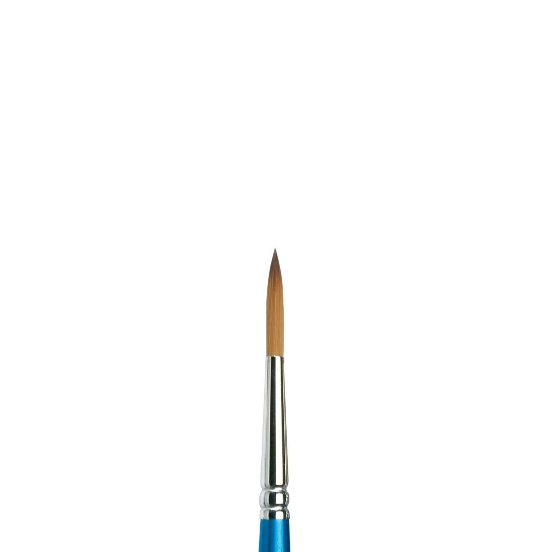 Winsor & Newton Cotman Watercolour Synthetic Hair Brush - Series 222 - Designers' Round - Short Handle - Size - 6