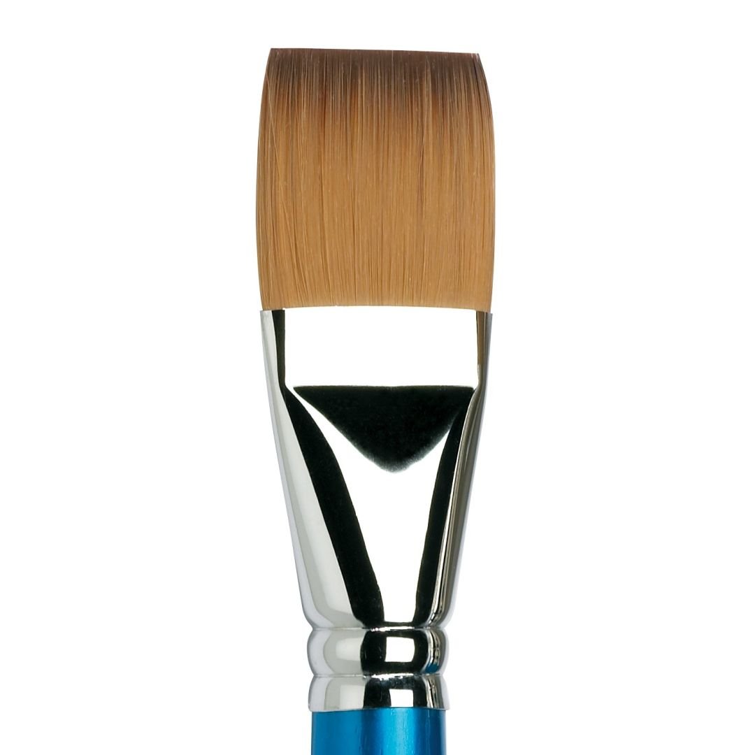 Winsor & Newton Cotman Watercolour Synthetic Hair Brush - Series 666 - One Stroke/ Flat - Short Handle - Size - 1.5