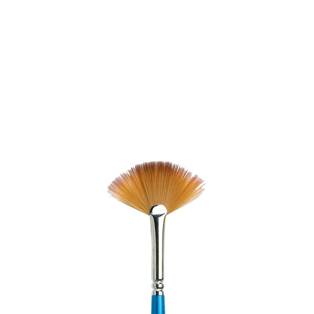 Winsor & Newton Cotman Watercolour Synthetic Hair Brush - Series 888 - Fan - Short Handle - Size - 2