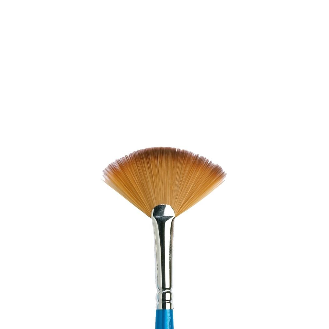 Winsor & Newton Cotman Watercolour Synthetic Hair Brush - Series 888 - Fan - Short Handle - Size - 4