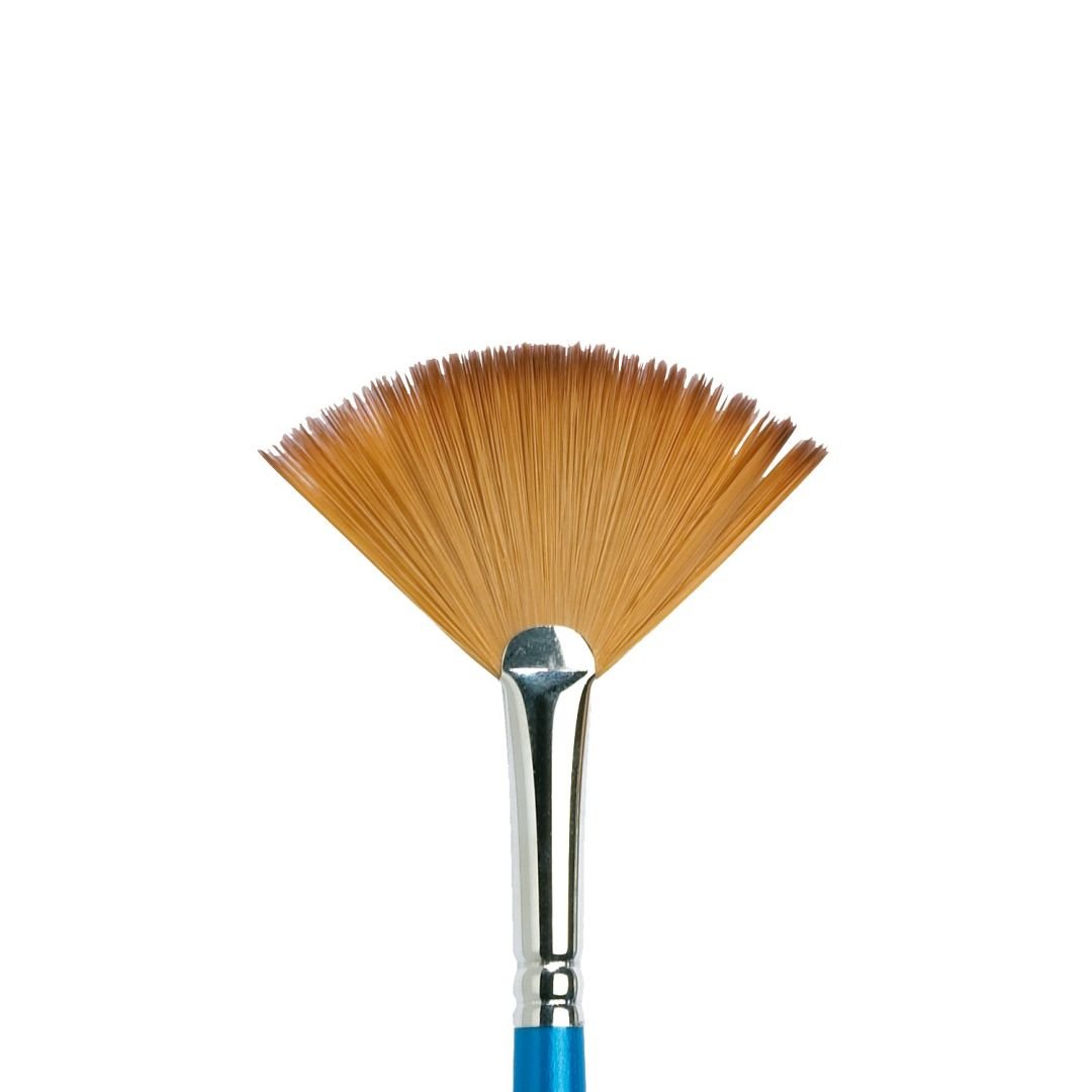 Winsor & Newton Cotman Watercolour Synthetic Hair Brush - Series 888 - Fan - Short Handle - Size - 6