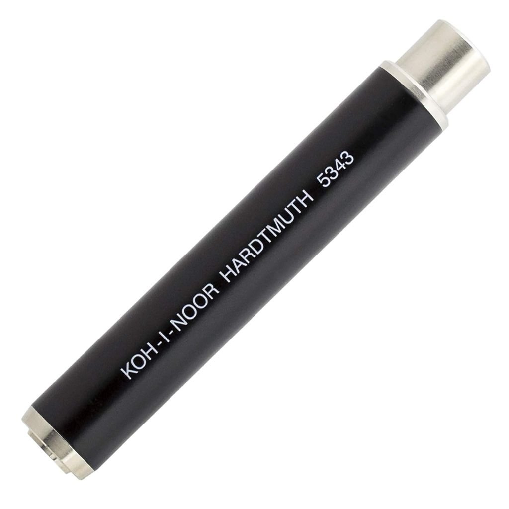 Koh-i-noor 5343 All Metal Mechanical Chalk Holder - 9 MM - Black