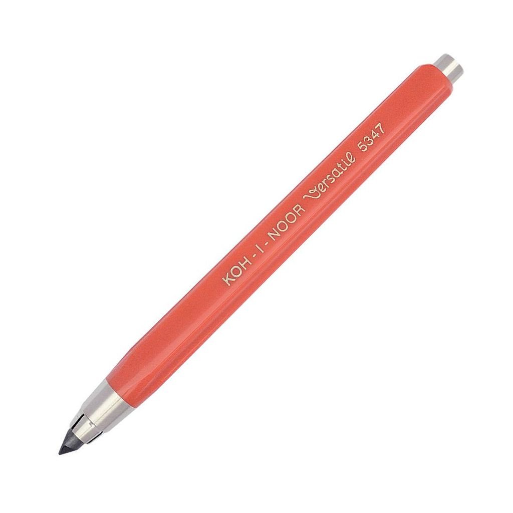 Koh-i-noor 5347 Versatil Mechanical Clutch Pencil / Leadholder - 5.6 MM - Red Body