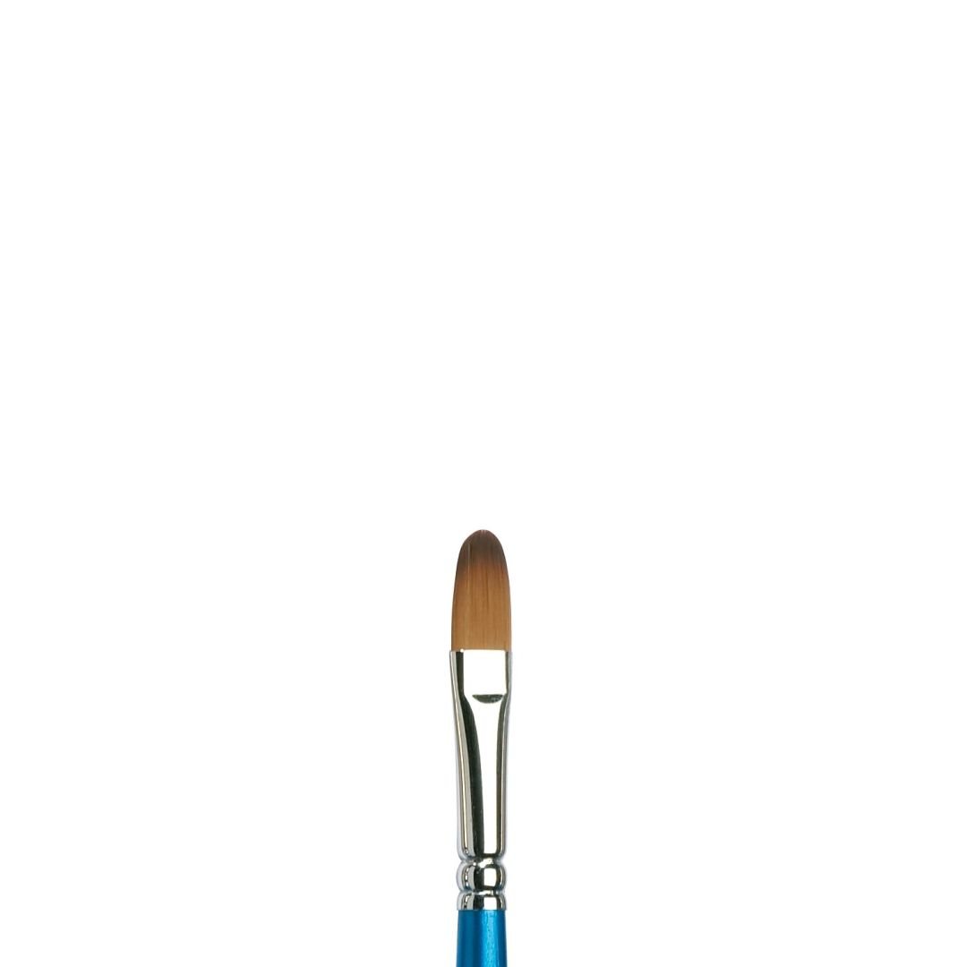 Winsor & Newton Cotman Watercolour Synthetic Hair Brush - Series 668 - Filbert - Short Handle - Size - 1/4