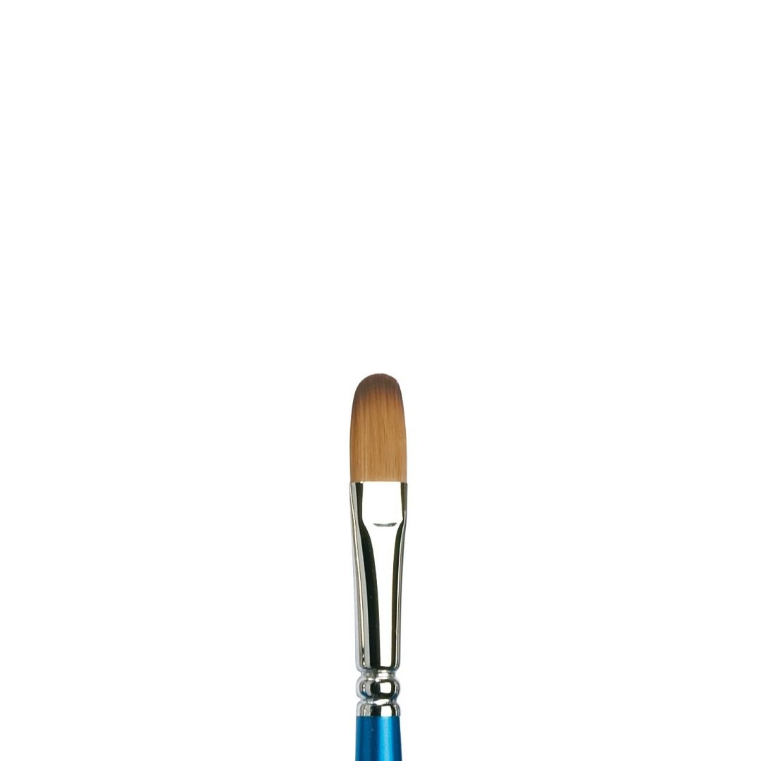Winsor & Newton Cotman Watercolour Synthetic Hair Brush - Series 668 - Filbert - Short Handle - Size - 3/8