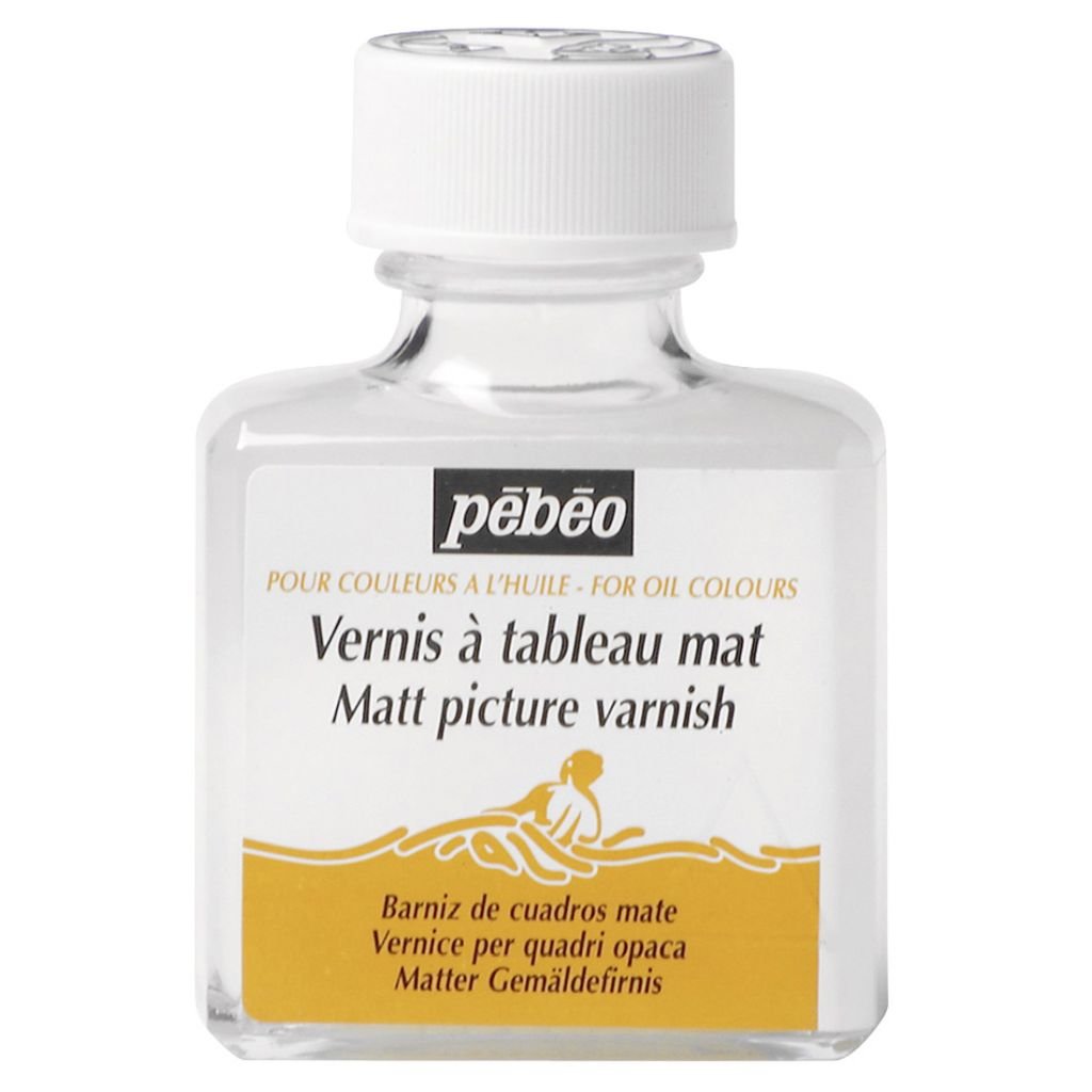 Pebeo Extra Fine Auxiliaries - Matt Picture Varnish for Oil Colours - 75 ml bottle