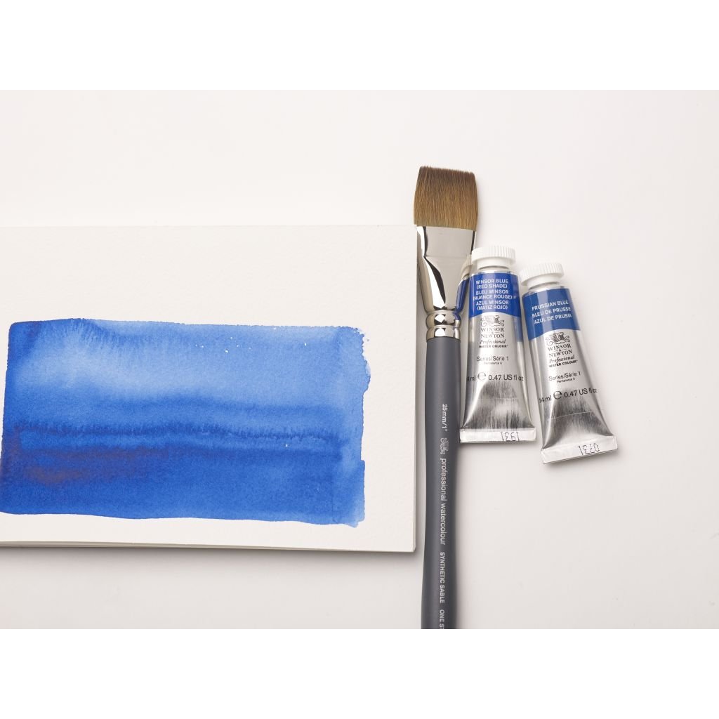 Winsor & Newton Watercolour Paper - Cold Press 300 GSM - 40.6 cm x 50.8 cm or 16'' x 20'' Natural White Short Side Glued Pad of 12 Sheets