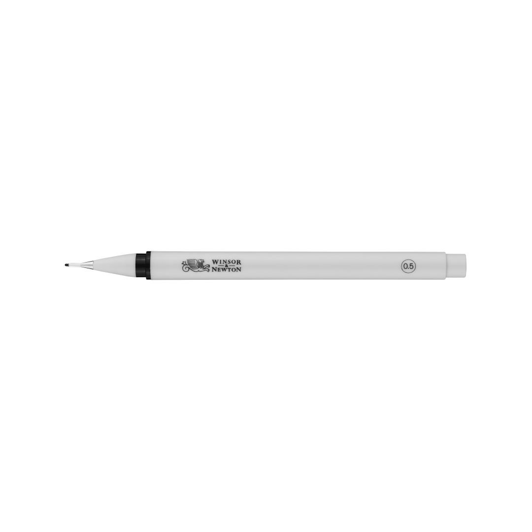 Winsor & Newton Fineliner Black Fine Point Pen- 0.5 MM