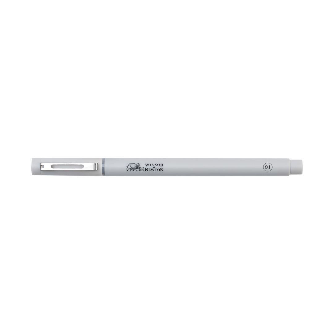 Winsor & Newton Fineliner Cool Grey Fine Point Pen - 0.1 MM