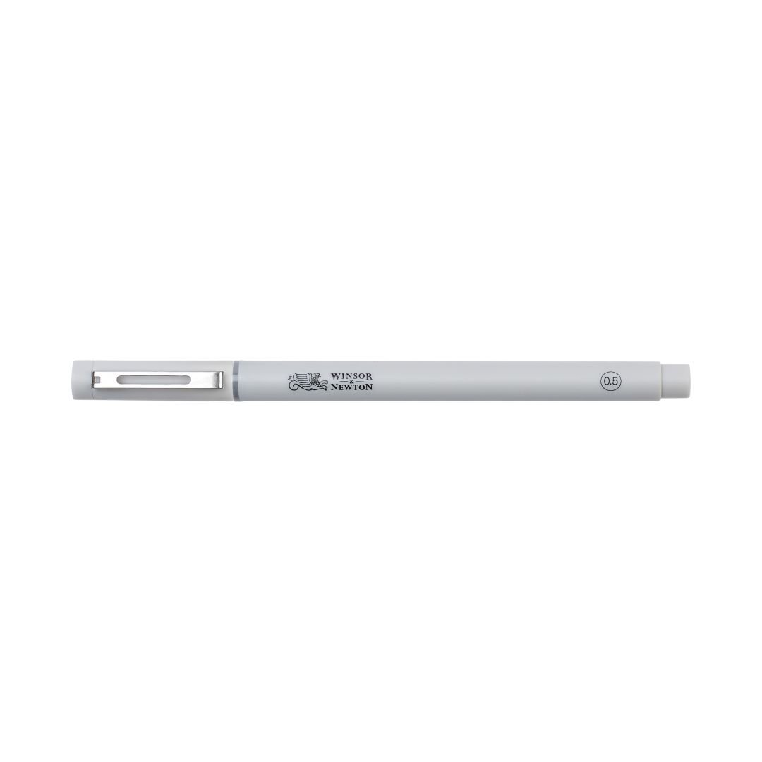 Winsor & Newton Fineliner Cool Grey Fine Point Pen - 0.5 MM
