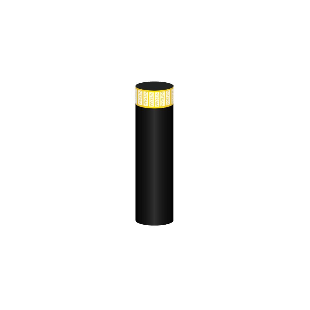 NITRAM Demi Batons De Saule - Extra Soft - B+ - Box of 2 Extra Soft Natural Charcoal Sticks - Round - 25 mm Diameter x 15 cm