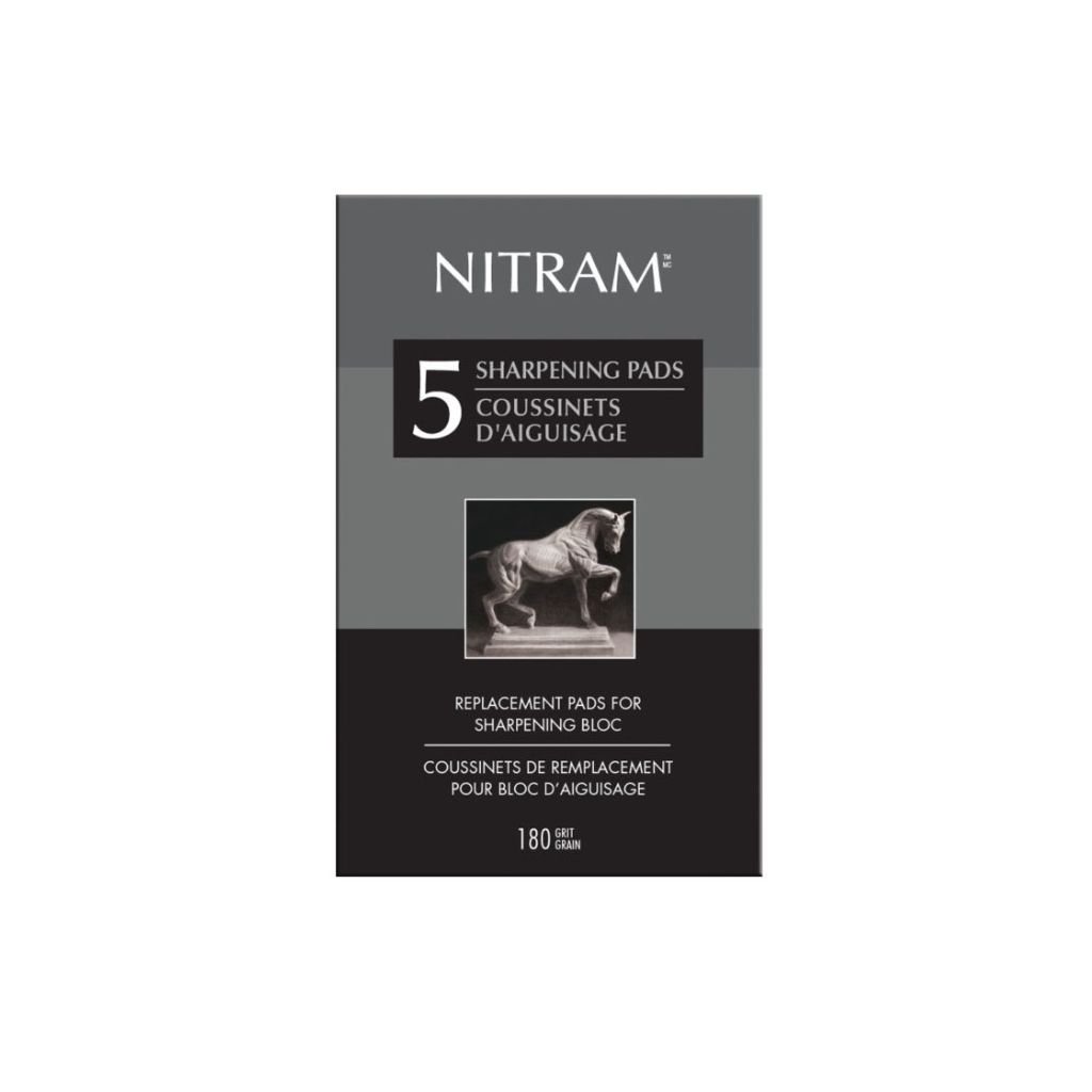 NITRAM Replacement Pads for the NITRAM Sharpening Bloc - 5 Replacement Sharpening Surfaces