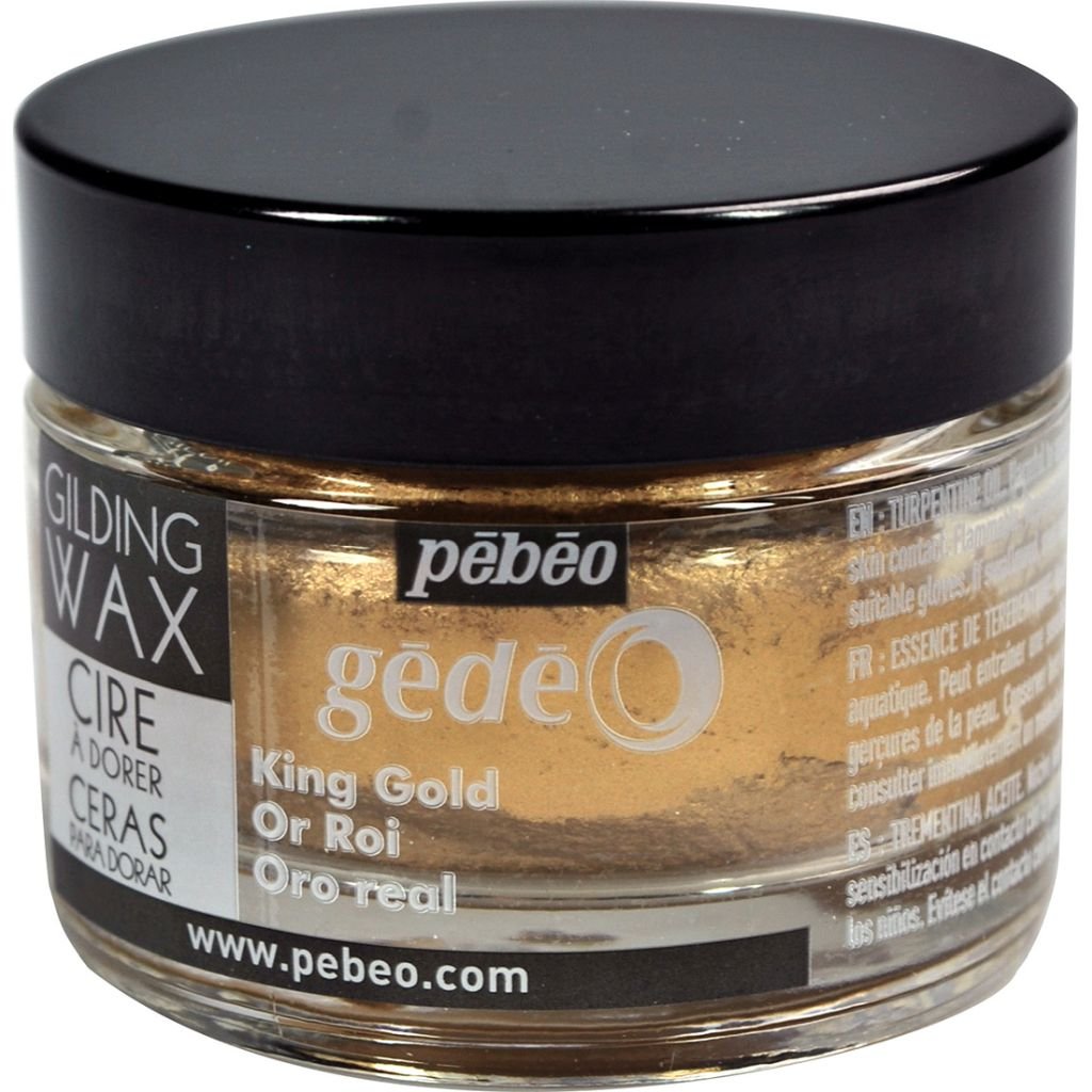 Pebeo Gedeo Gilding Wax - King Gold - 30 ML
