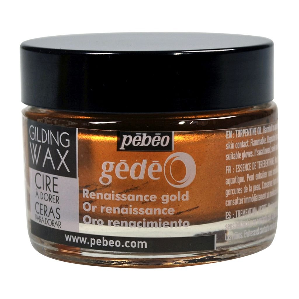 Pebeo Gedeo Gilding Wax - Renaissance Gold - 30 ML