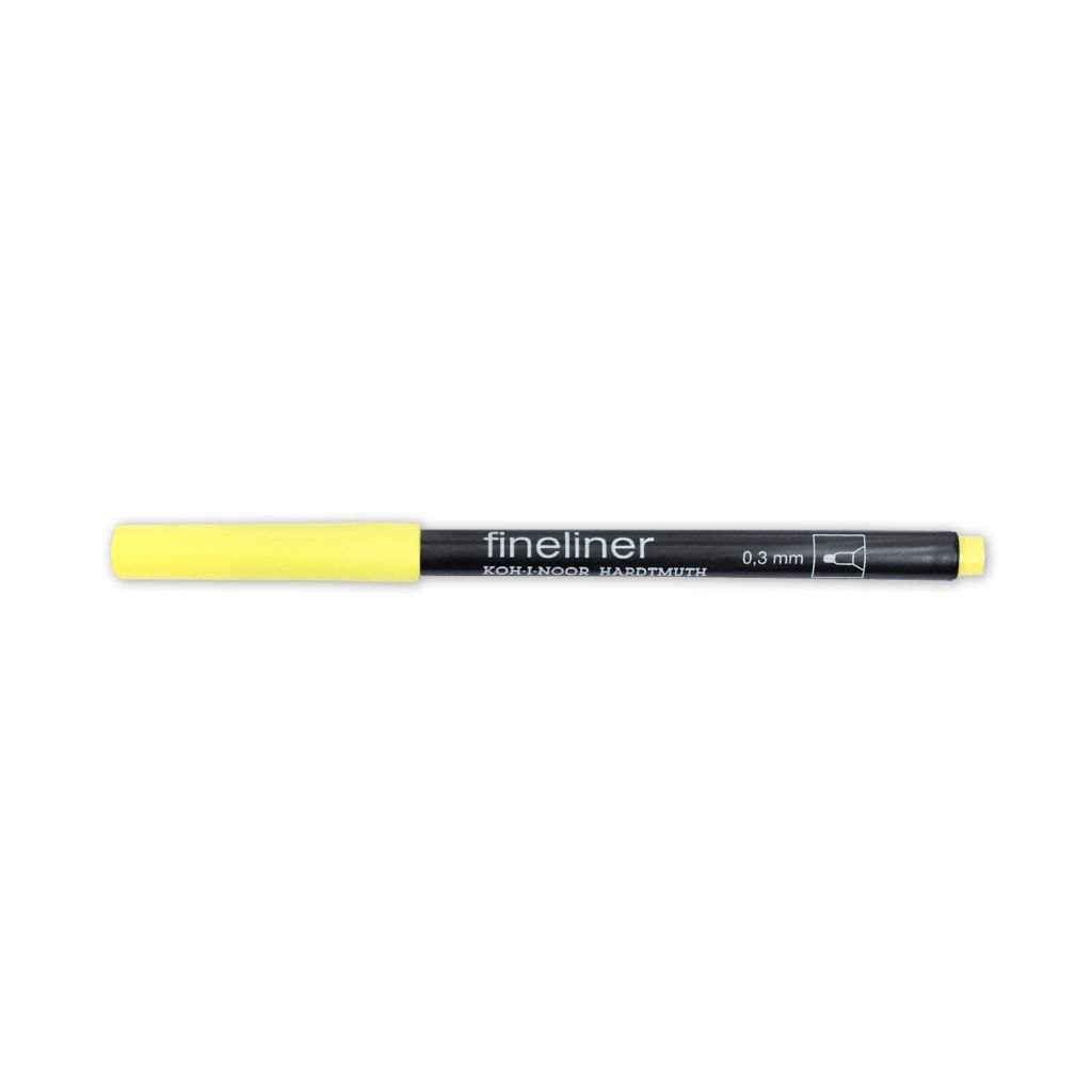 Koh-i-noor Fineliner Marker 7021 - Yellow (01) - 0.3 MM