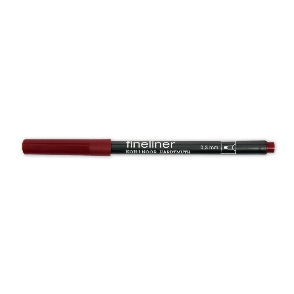 Koh-i-noor Fineliner Marker 7021 - Red Brown (28) - 0.3 MM